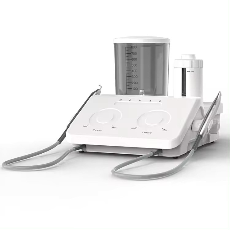 Ultrasonic Periodontic System with Air Polishing for Scaling and Cleaning