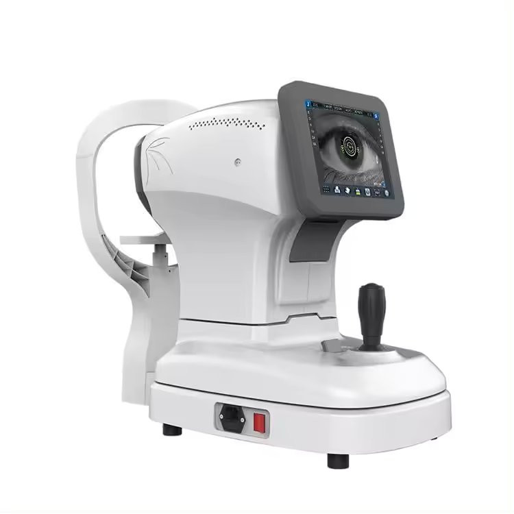 High-Precision Auto Refractometer Keratometer with Touchscreen & Printer